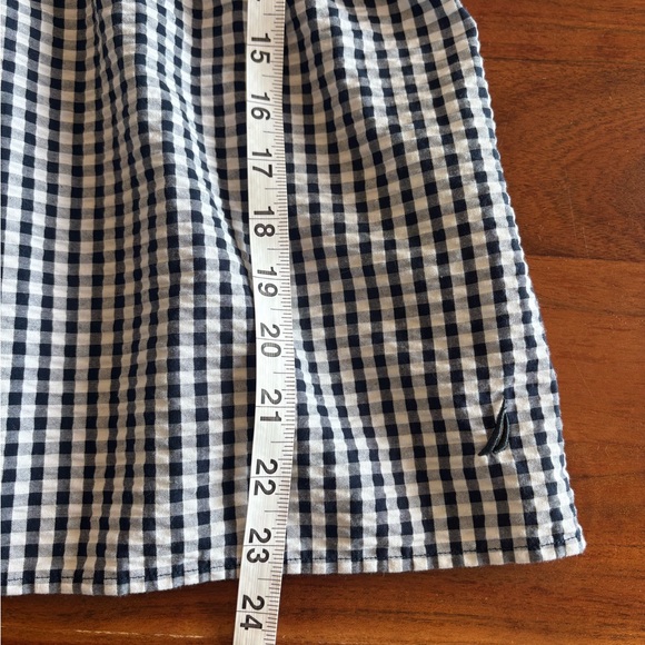 Nautica Gingham Smocked Top - Picture 8 of 9